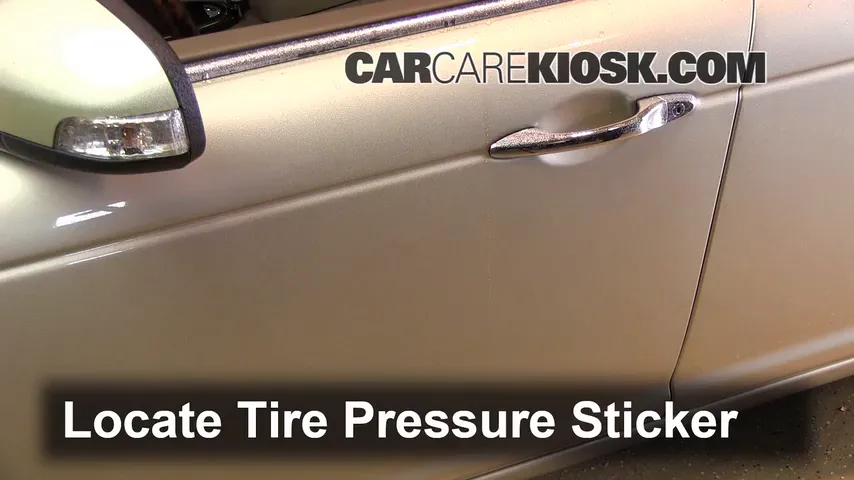 2008 Jaguar XJ8 L 4.2L V8 Tires & Wheels Check Tire Pressure